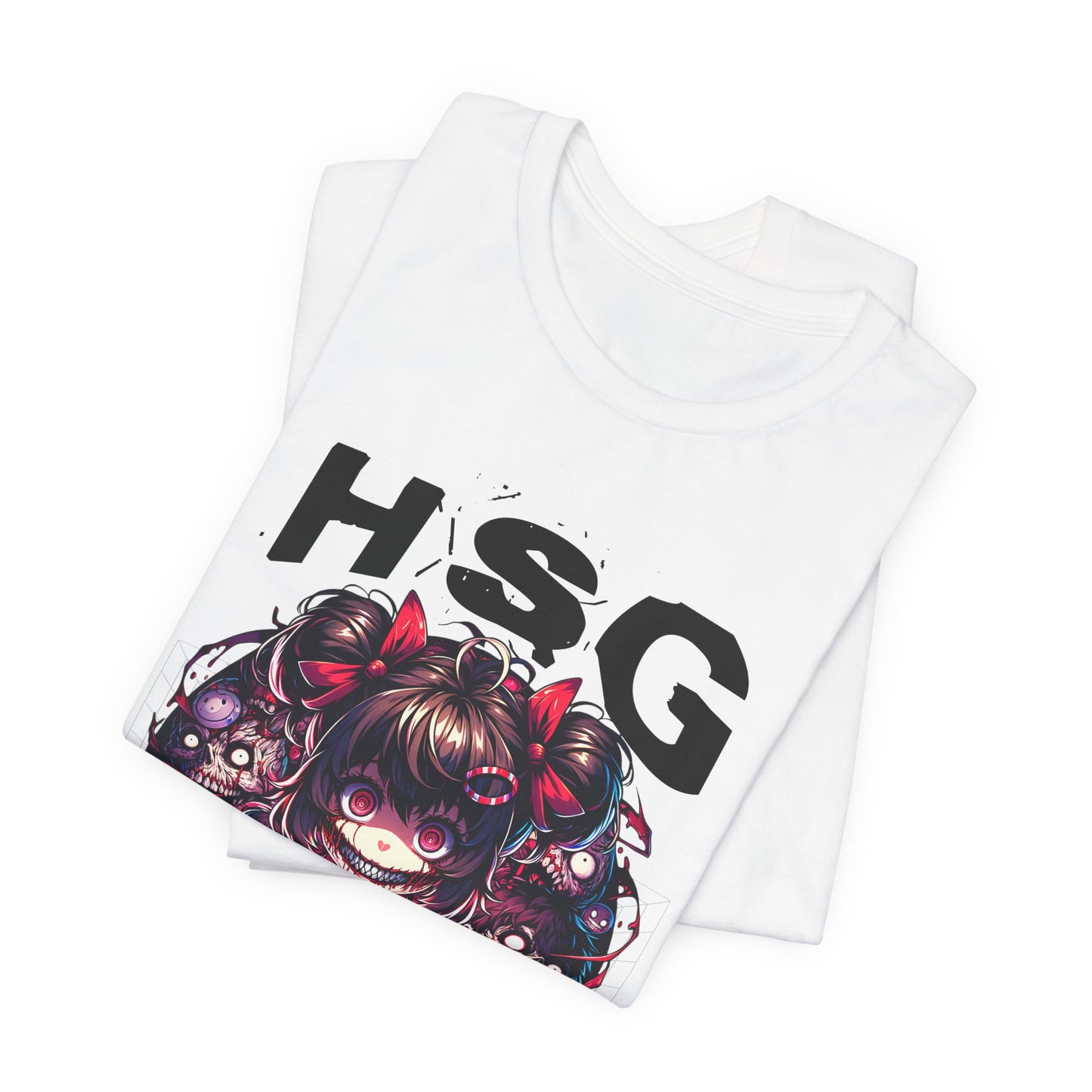 Camiseta de anime psicópata de HSG Apparel | Bella Canvas unisex atrevida 3001