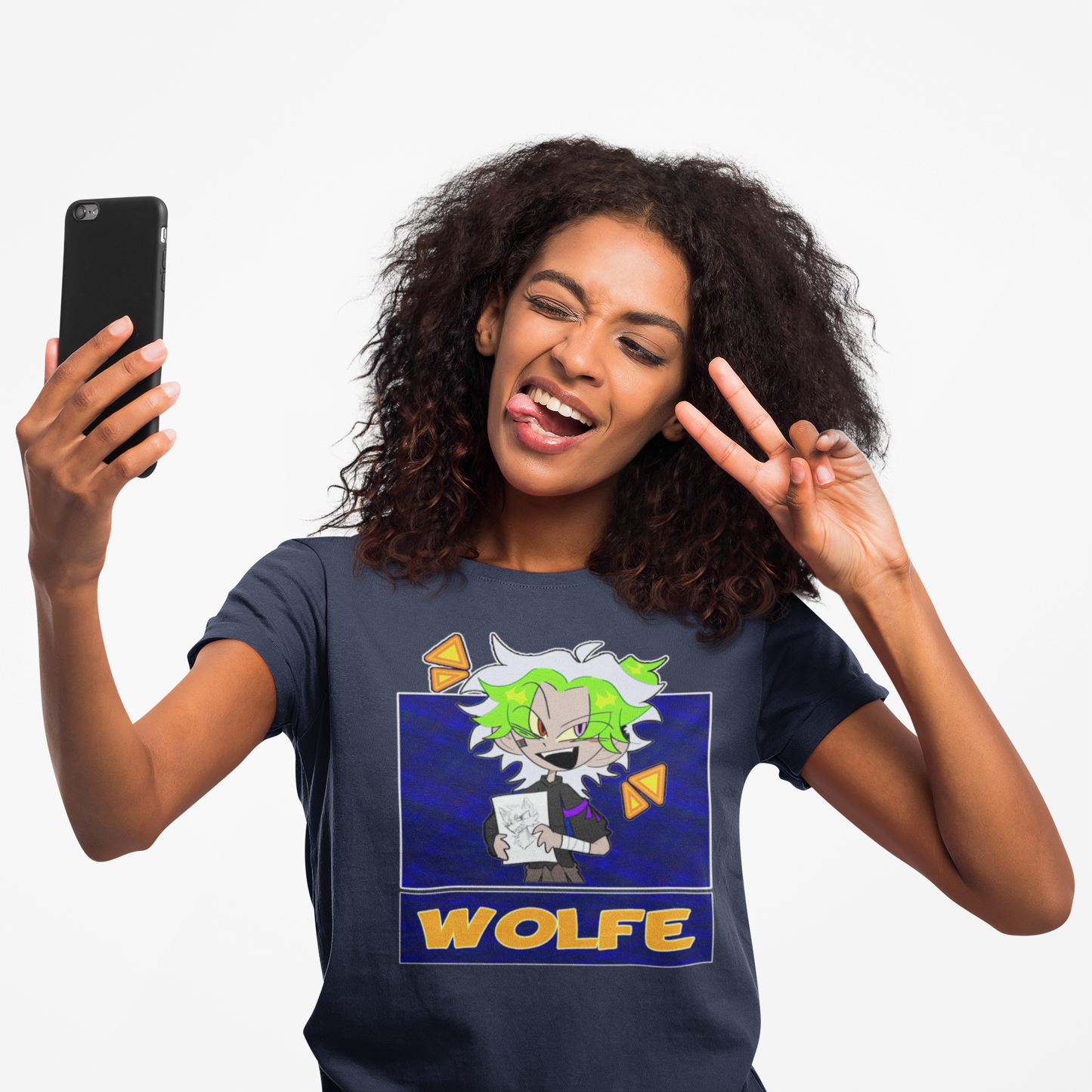 Sharky Collection: ‘Wolfe – Sketch It, Wreck It’ Graphic Tee