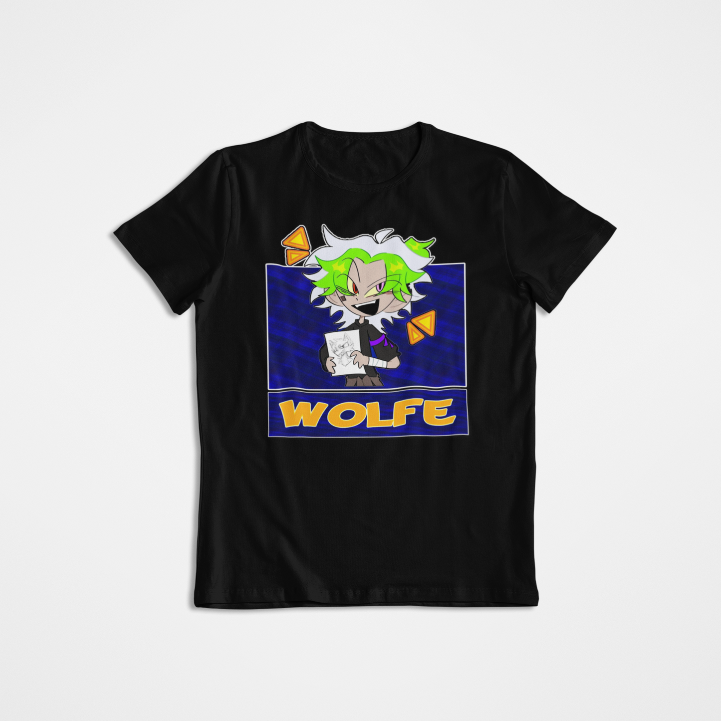 Sharky Collection: ‘Wolfe – Sketch It, Wreck It’ Graphic Tee