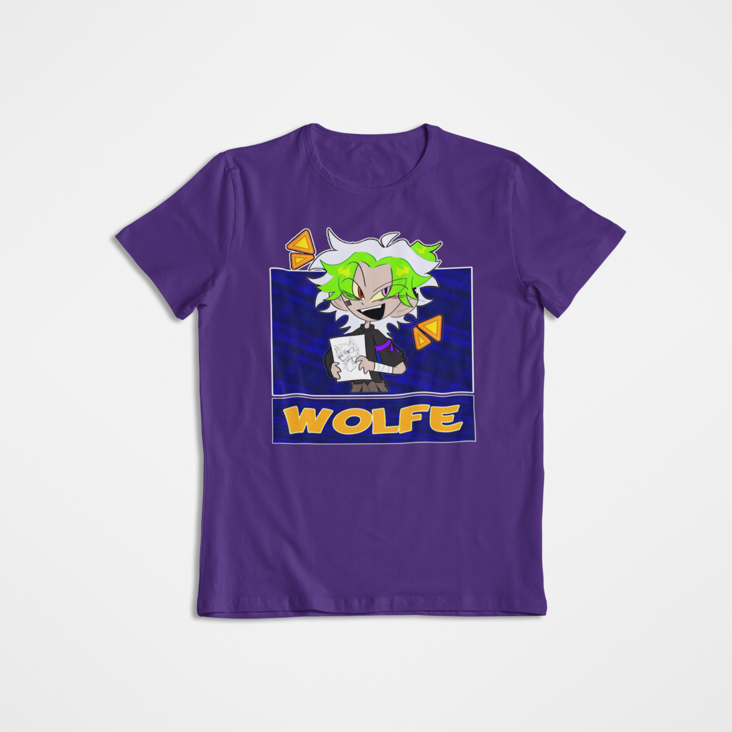 Sharky Collection: ‘Wolfe – Sketch It, Wreck It’ Graphic Tee