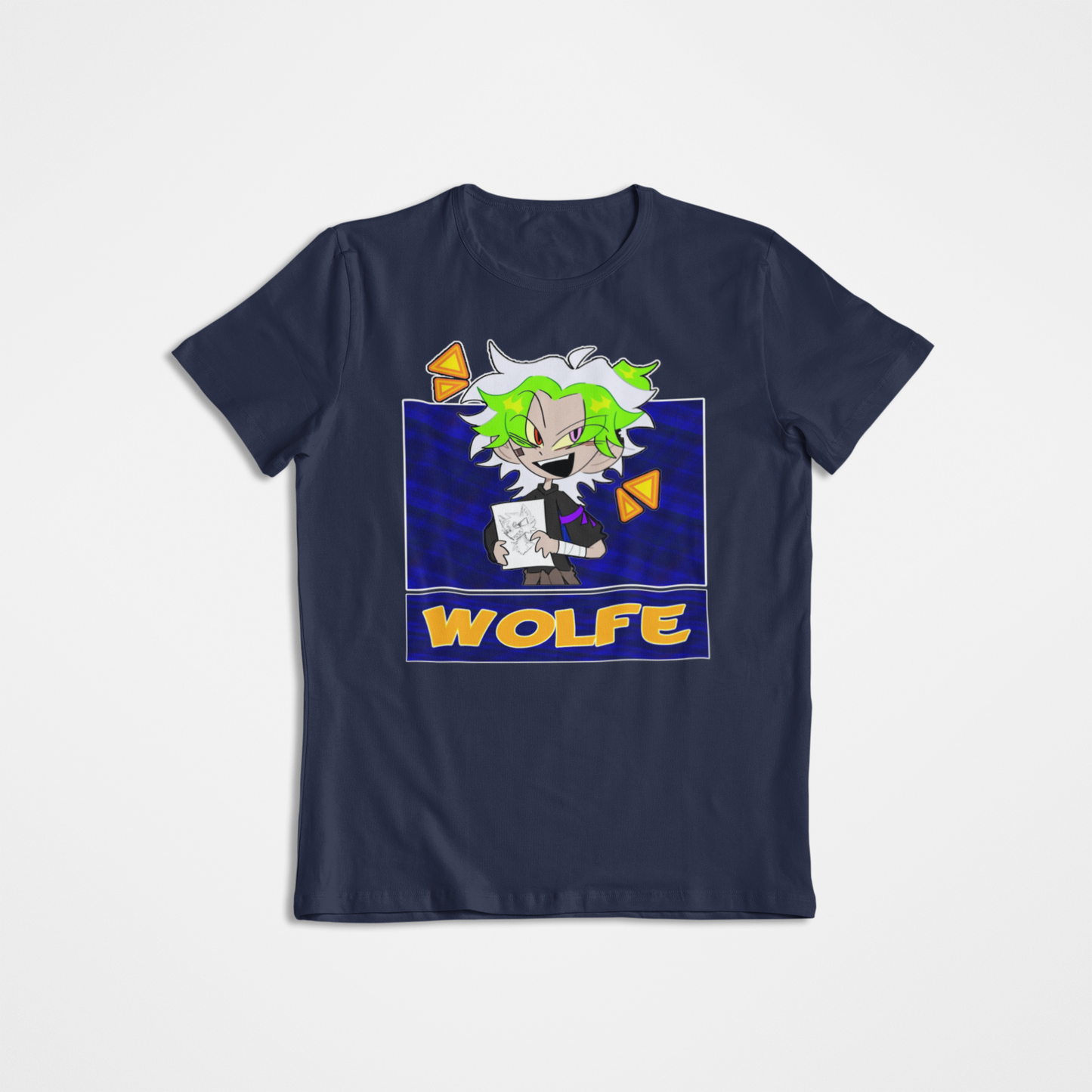 Sharky Collection: ‘Wolfe – Sketch It, Wreck It’ Graphic Tee