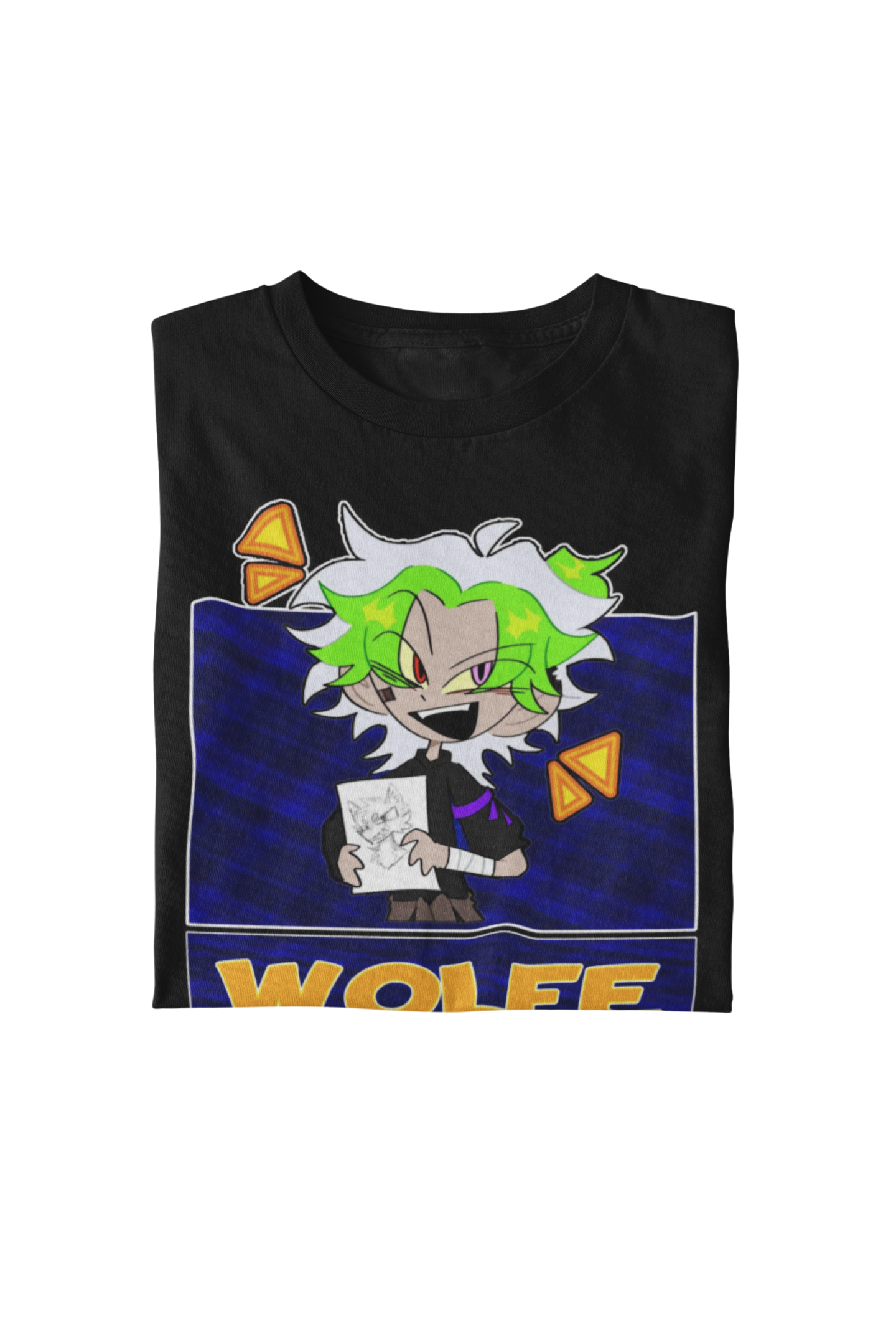 Sharky Collection: ‘Wolfe – Sketch It, Wreck It’ Graphic Tee