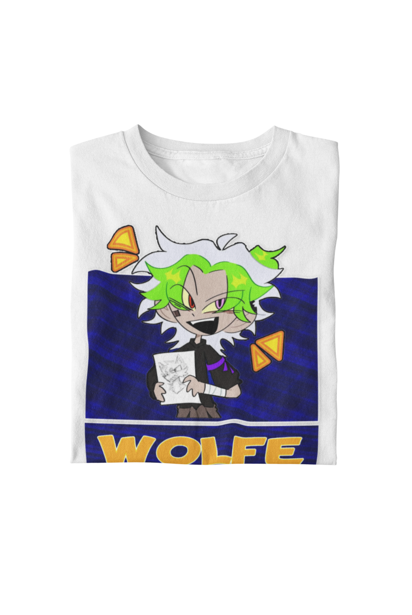 Sharky Collection: ‘Wolfe – Sketch It, Wreck It’ Graphic Tee