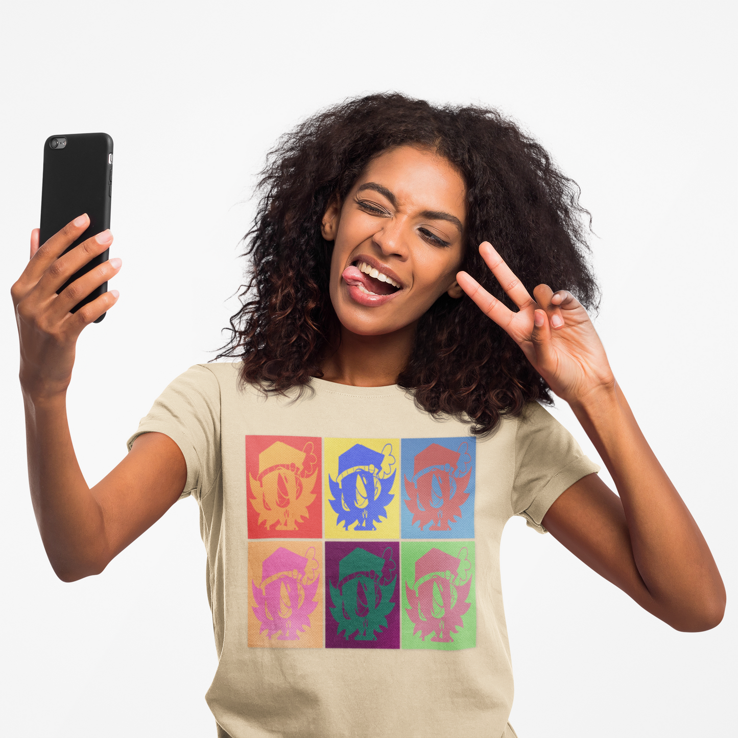 Camiseta unisex con personajes de arte pop inspirada en Andy Warhol Bella Canvas 3001