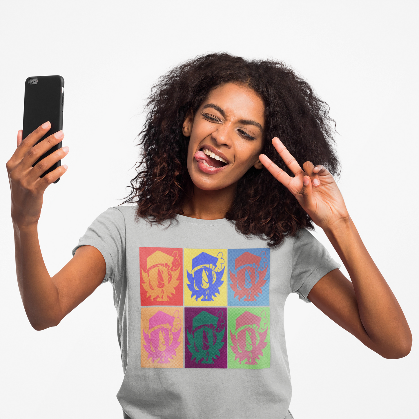 Camiseta unisex con personajes de arte pop inspirada en Andy Warhol Bella Canvas 3001
