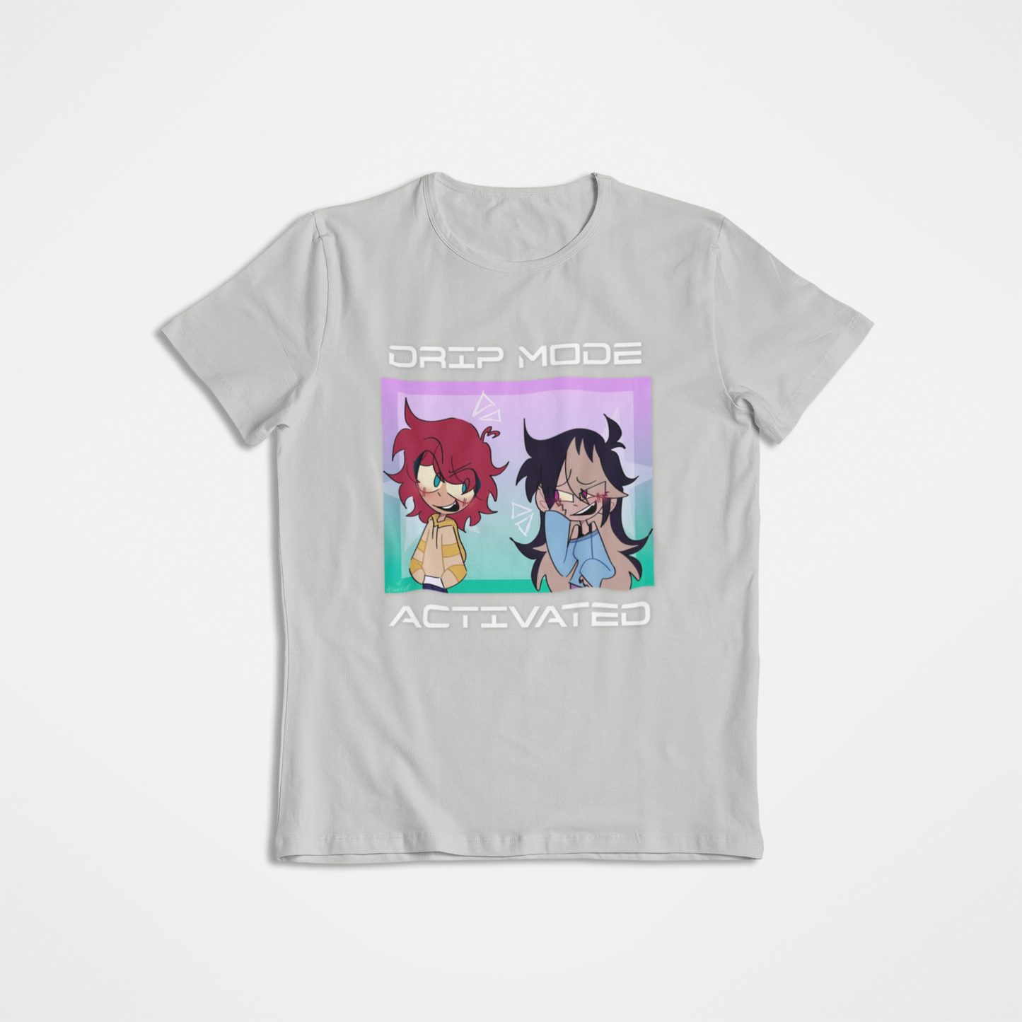Sharky Collection: ‘Drip Mode Activated’ – Ann & Wendy Bella+Canvas Tee