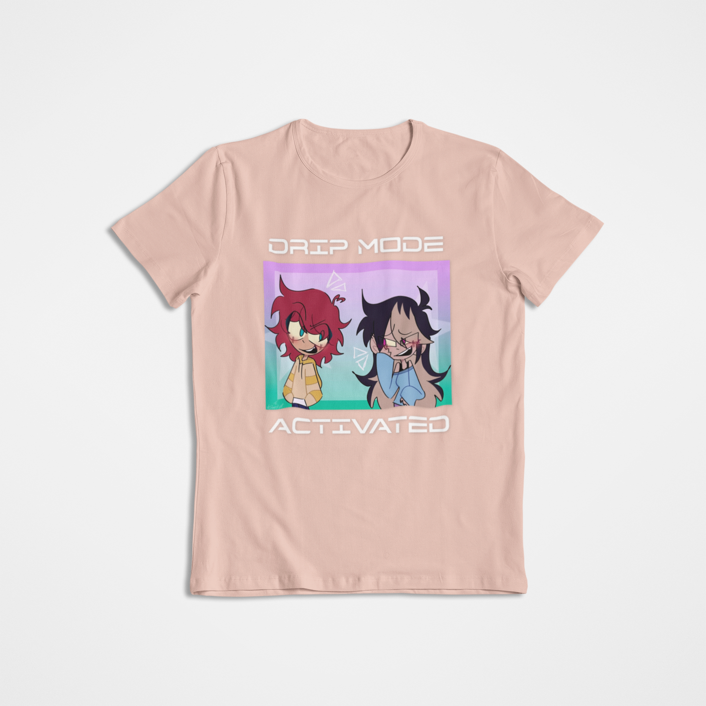 Sharky Collection: ‘Drip Mode Activated’ – Ann & Wendy Bella+Canvas Tee