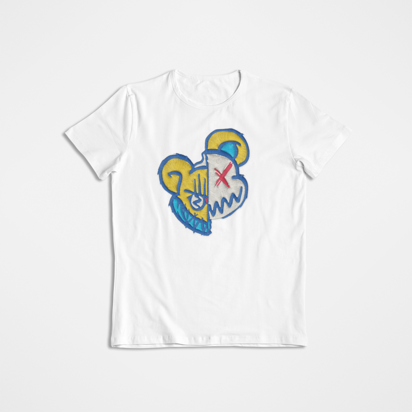 Stitch Lab: Split-Bear Emblem Tee