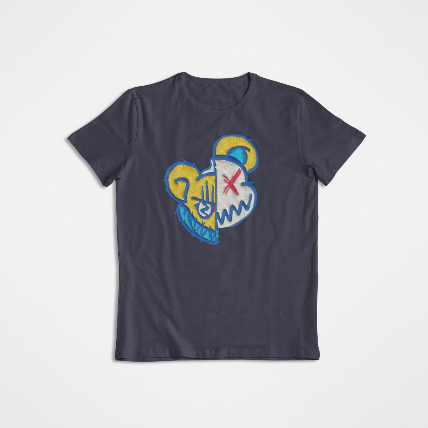 Stitch Lab: Split-Bear Emblem Tee