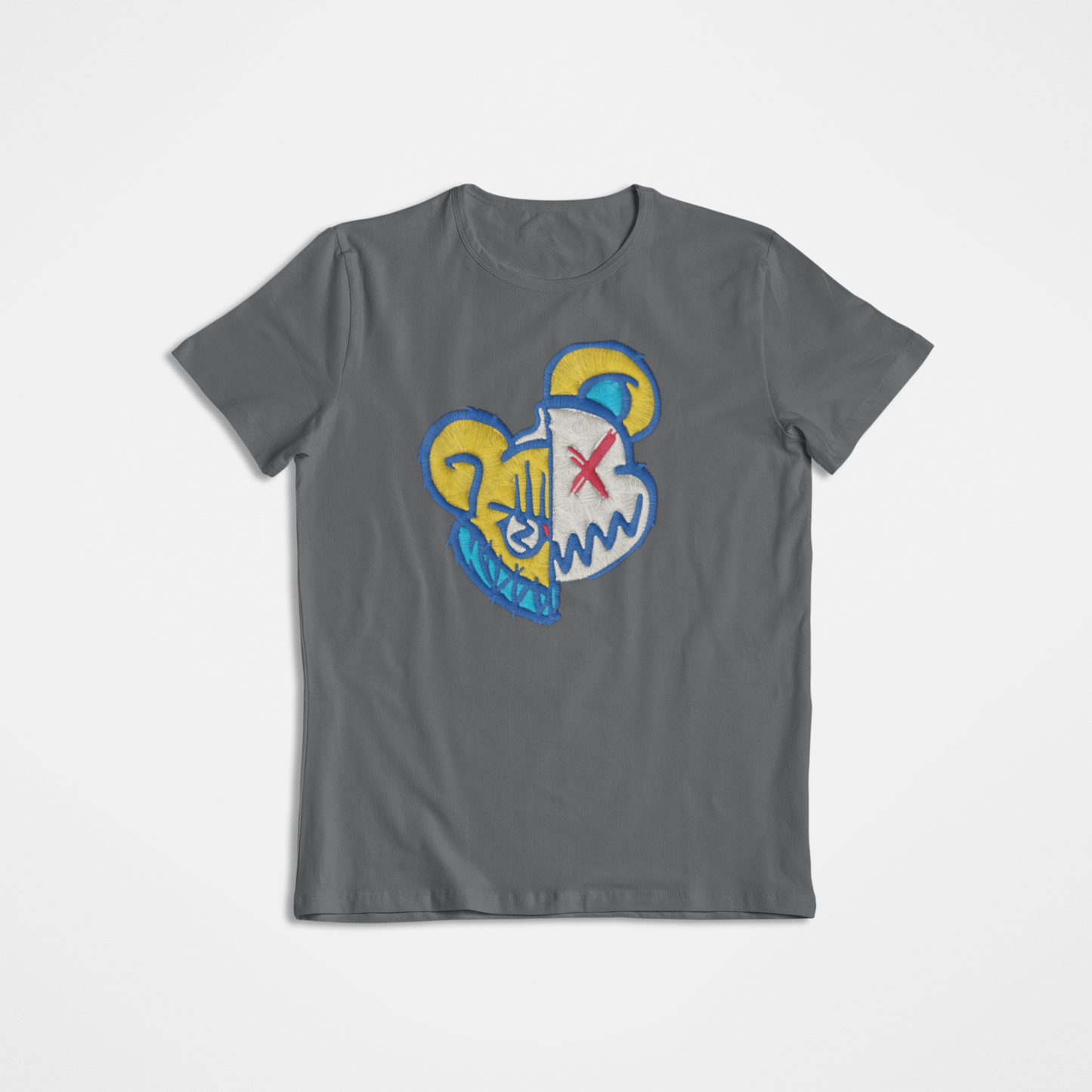 Stitch Lab: Split-Bear Emblem Tee