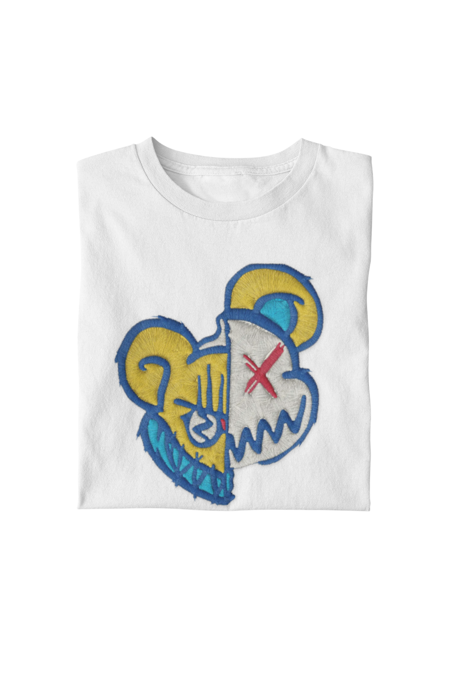 Stitch Lab: Split-Bear Emblem Tee