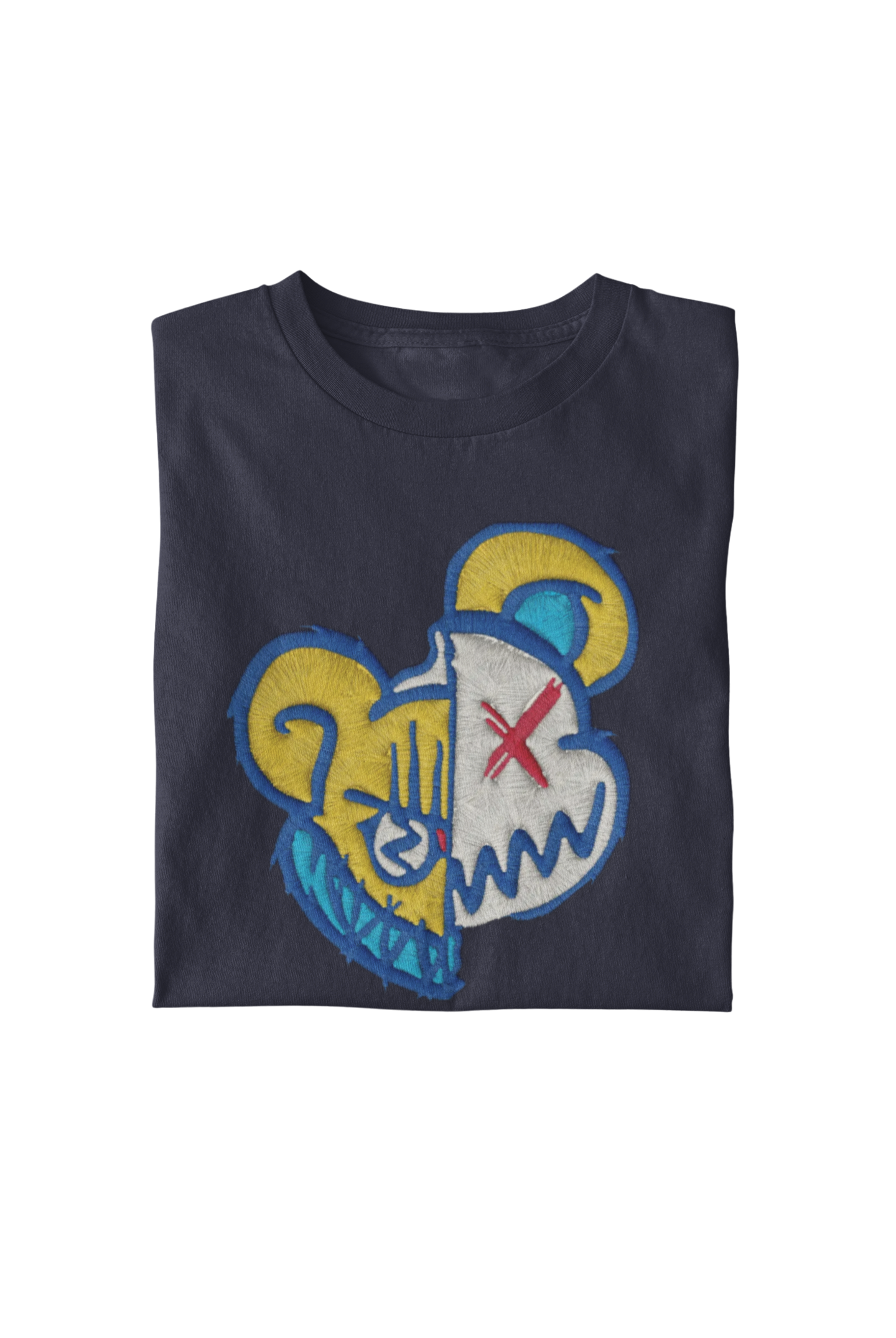 Stitch Lab: Split-Bear Emblem Tee