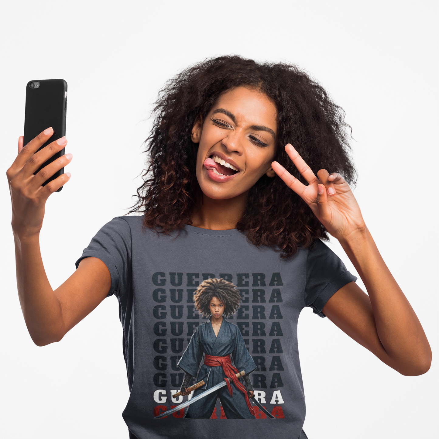 Camiseta unisex Guerrera – Celebre la fuerza y la herencia | Bella Lienzo 3001