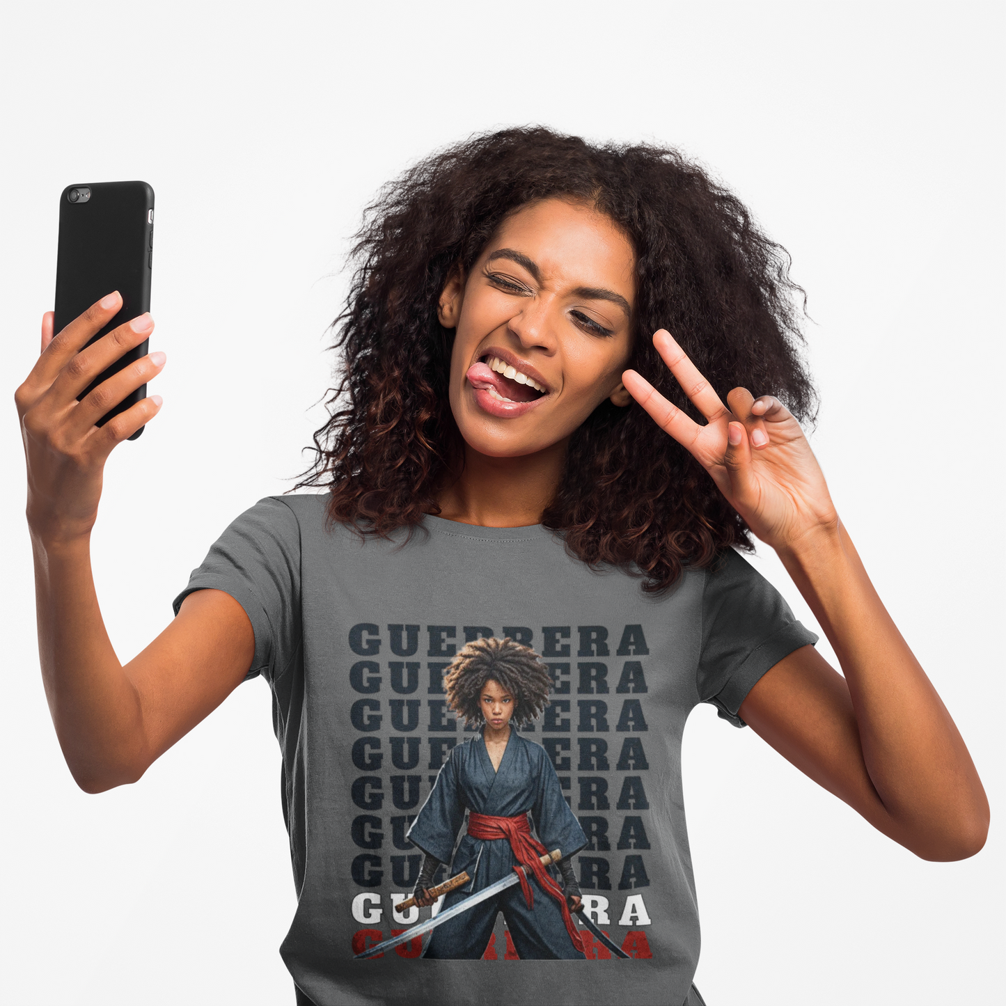 Camiseta unisex Guerrera – Celebre la fuerza y la herencia | Bella Lienzo 3001