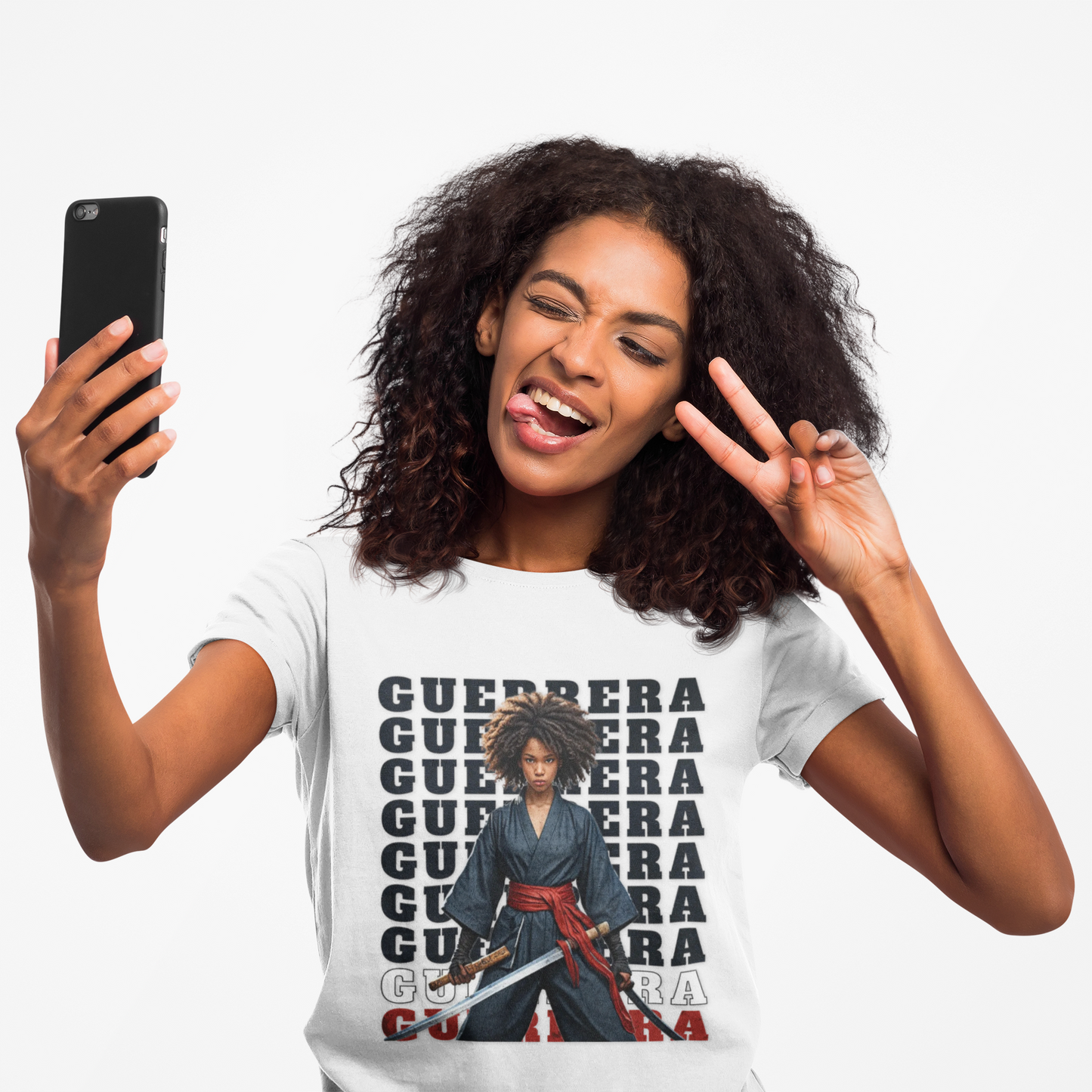 Camiseta unisex Guerrera – Celebre la fuerza y la herencia | Bella Lienzo 3001