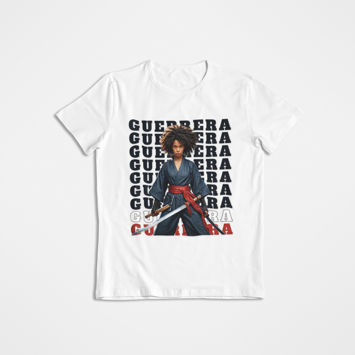 Camiseta unisex Guerrera – Celebre la fuerza y la herencia | Bella Lienzo 3001