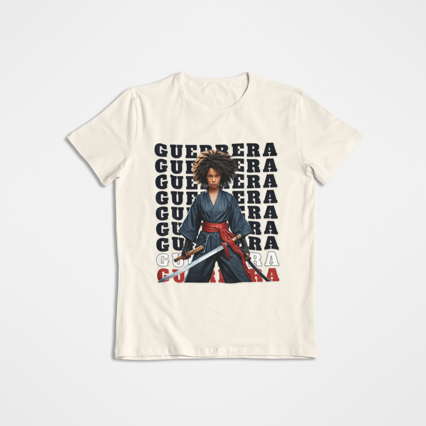 Camiseta unisex Guerrera – Celebre la fuerza y la herencia | Bella Lienzo 3001