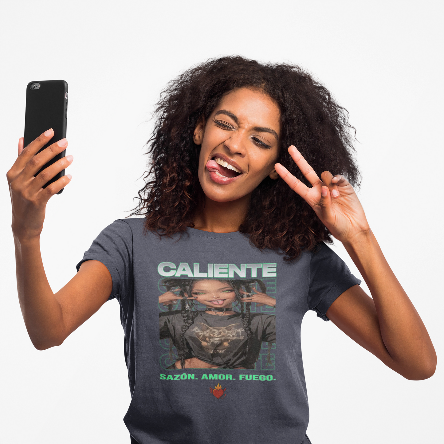 🔥 Sazón — Caliente Venom Edge Tee