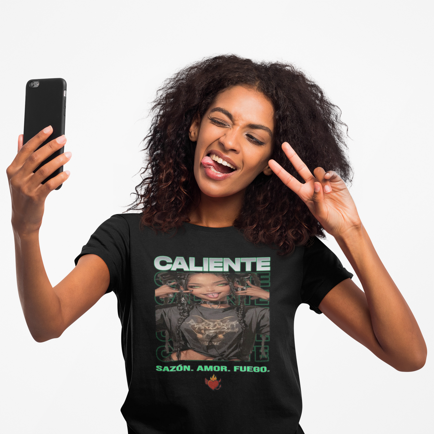 🔥 Sazón — Caliente Venom Edge Tee