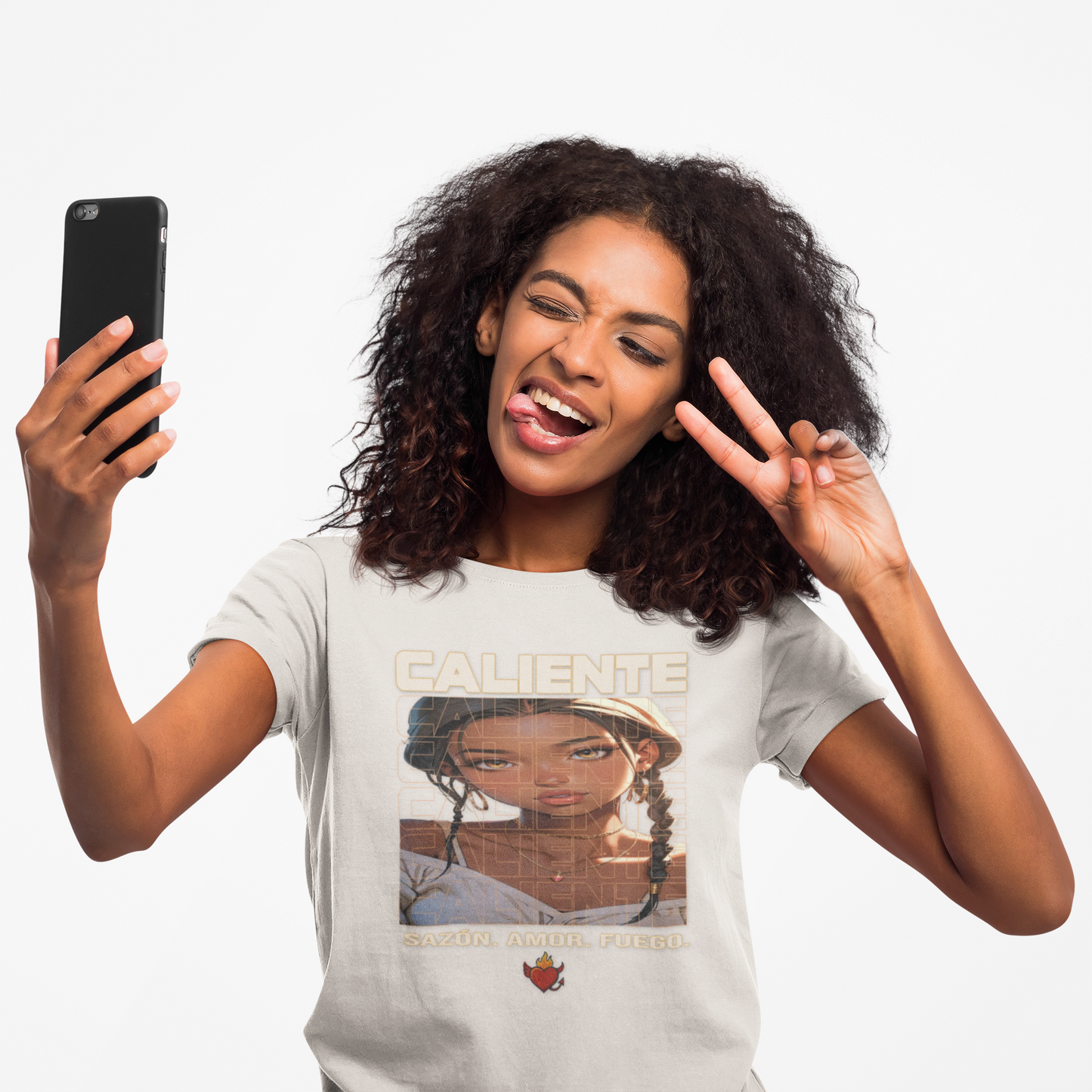 🔥 Sazón — Caliente Miel Tee