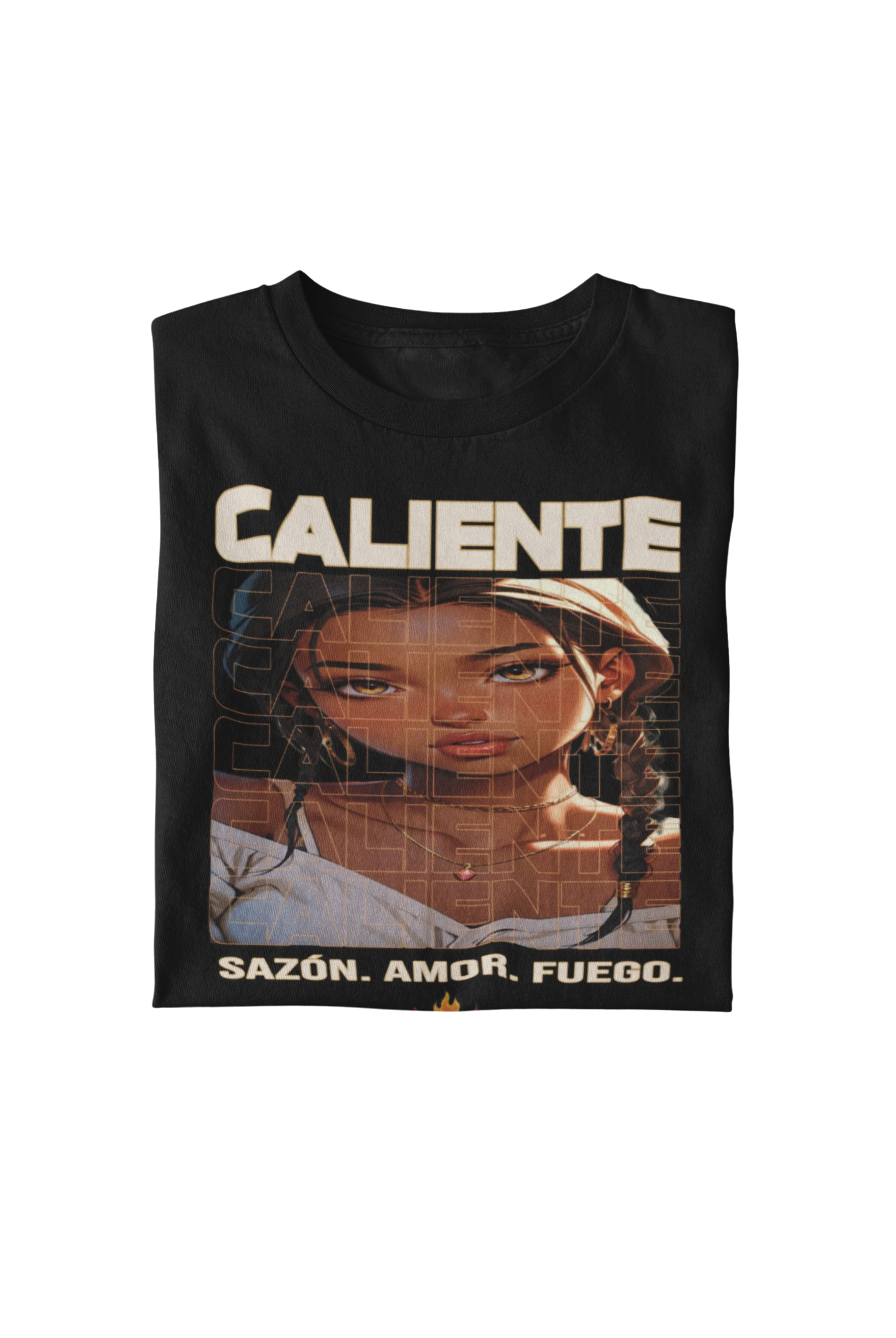 🔥 Sazón — Caliente Miel Tee