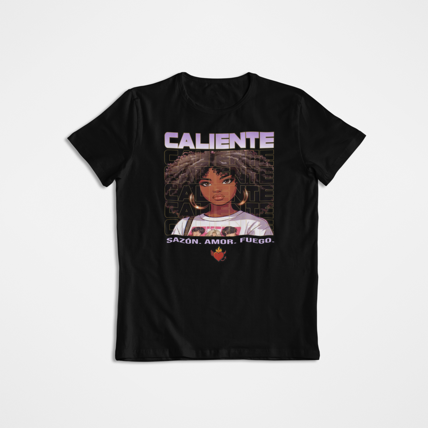 🔥 Sazón — Caliente Lavanda Halo Tee