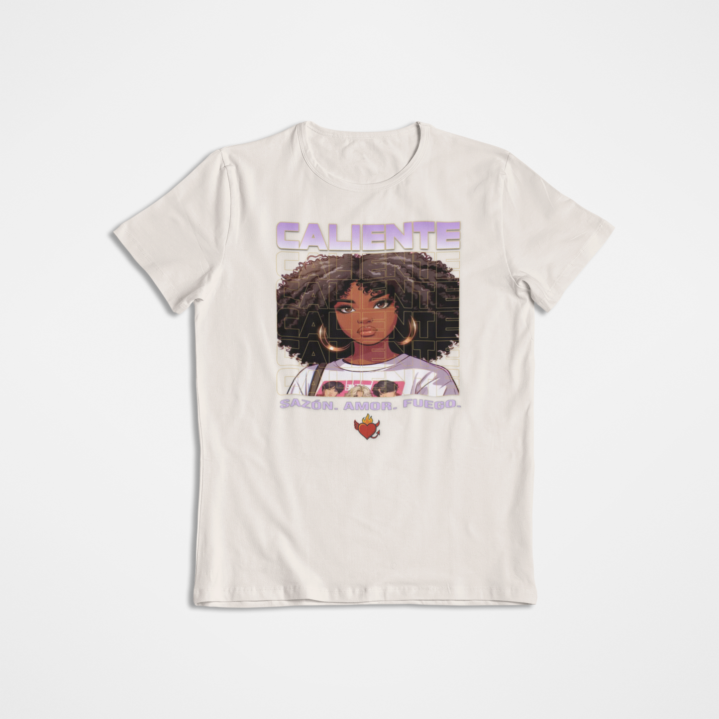 🔥 Sazón — Caliente Lavanda Halo Tee