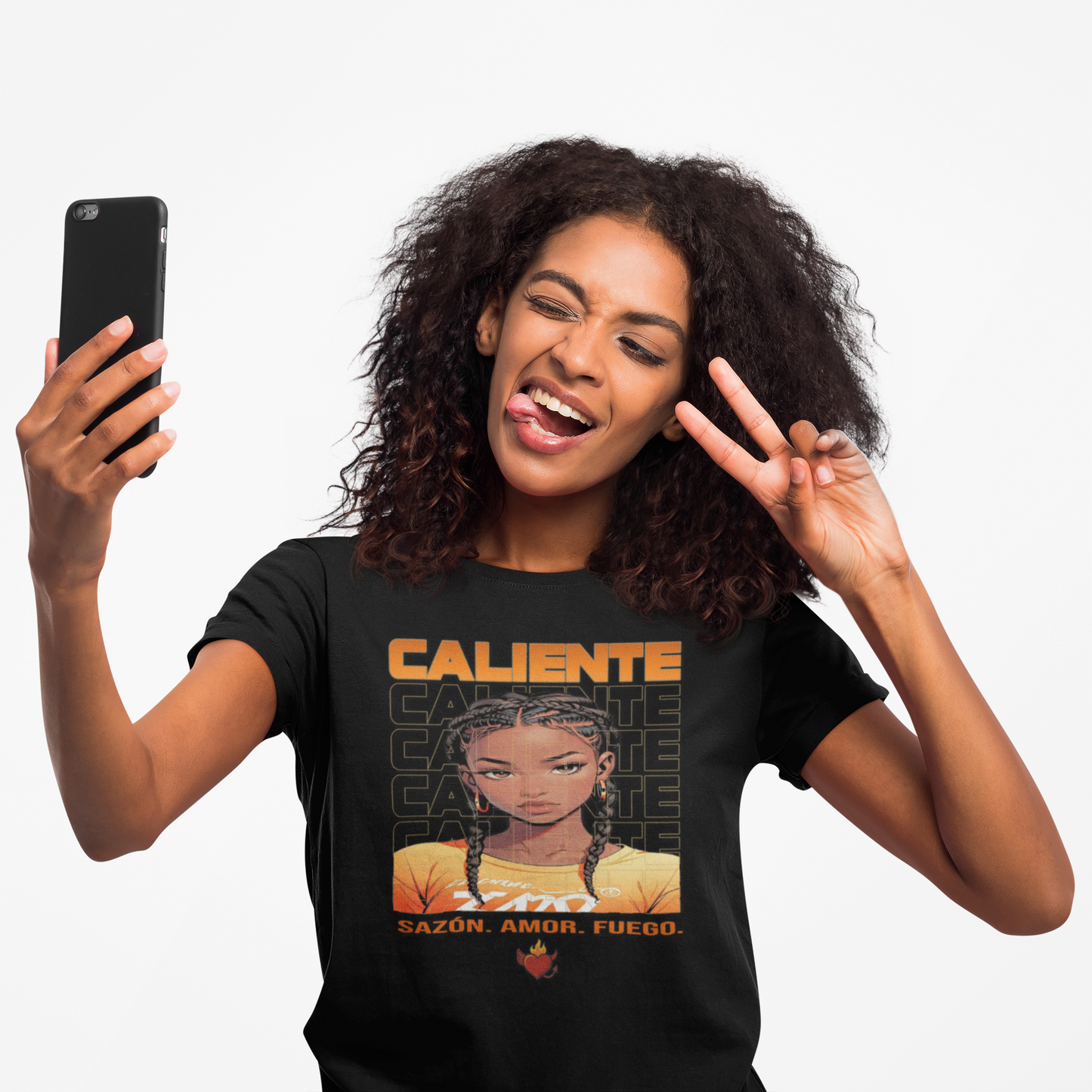 🔥 Sazón — Caliente Mandarina Tee