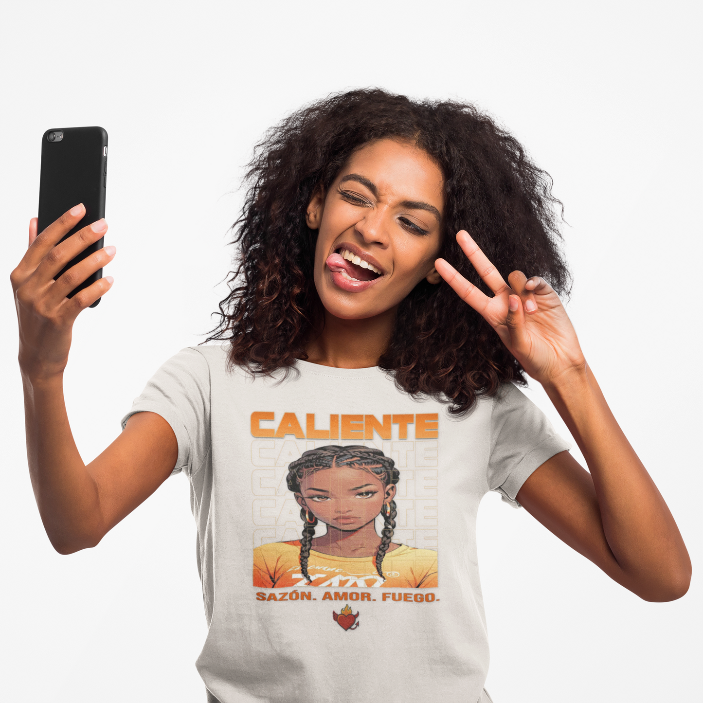 🔥 Sazón — Caliente Mandarina Tee