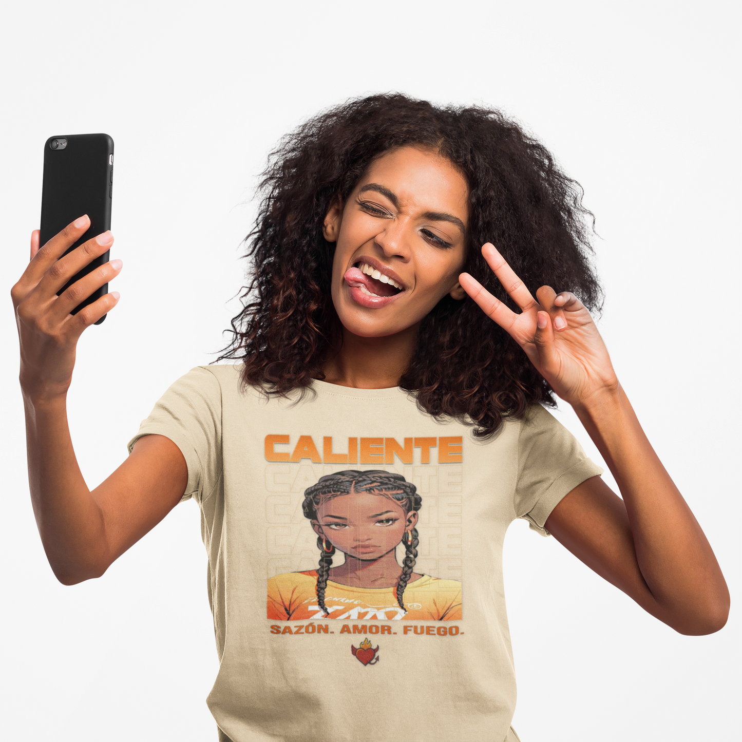 🔥 Sazón — Caliente Mandarina Tee