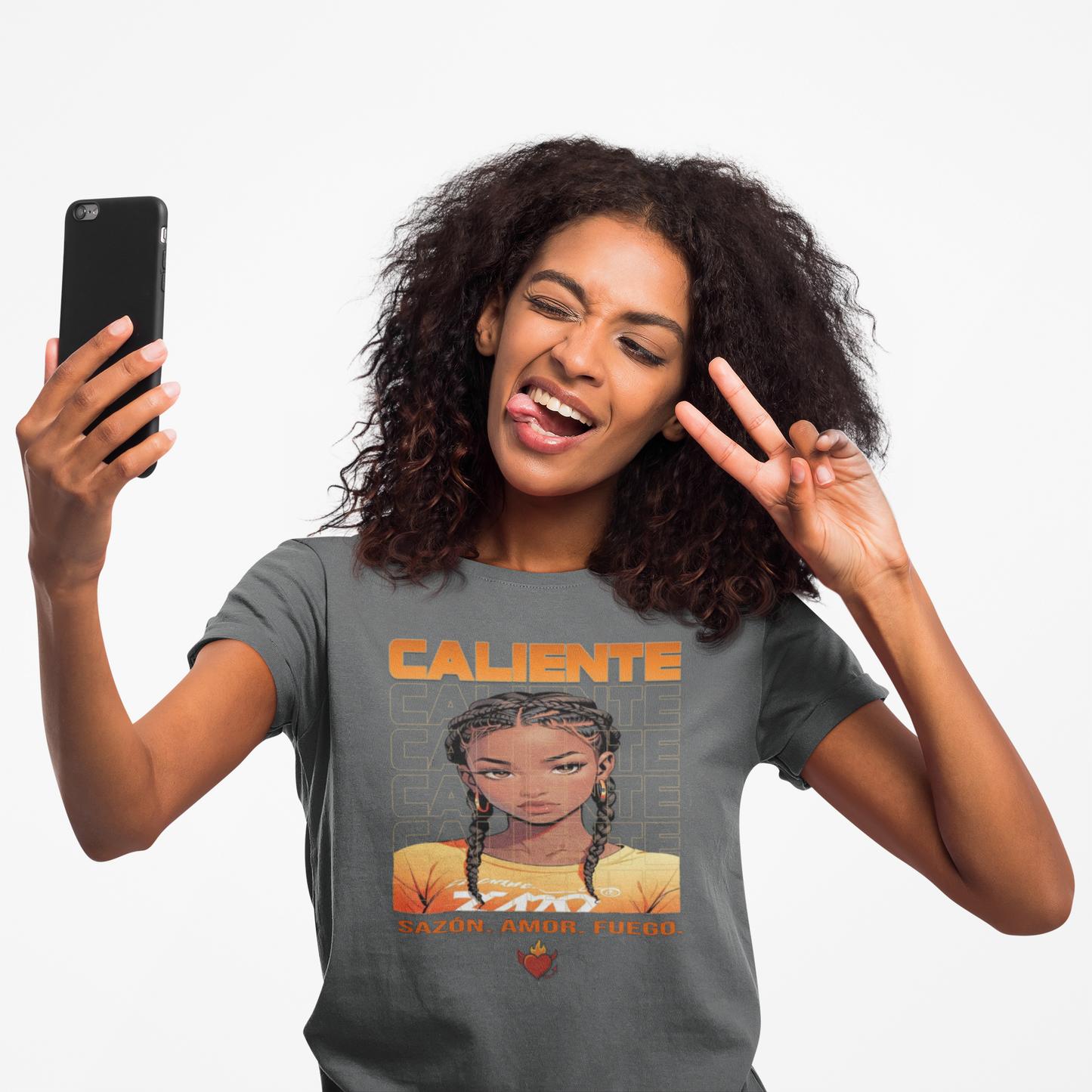 🔥 Sazón — Caliente Mandarina Tee