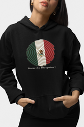 🌀 Born the Blueprint™ – Mexico Heritage Hoodie