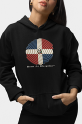 🌀 Born the Blueprint™ – Dominican Republic Heritage Hoodie