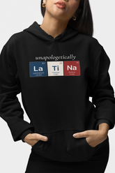 🔬 Unapologetically Latina™ – Dominican Republic Elemental Pullover Hoodie