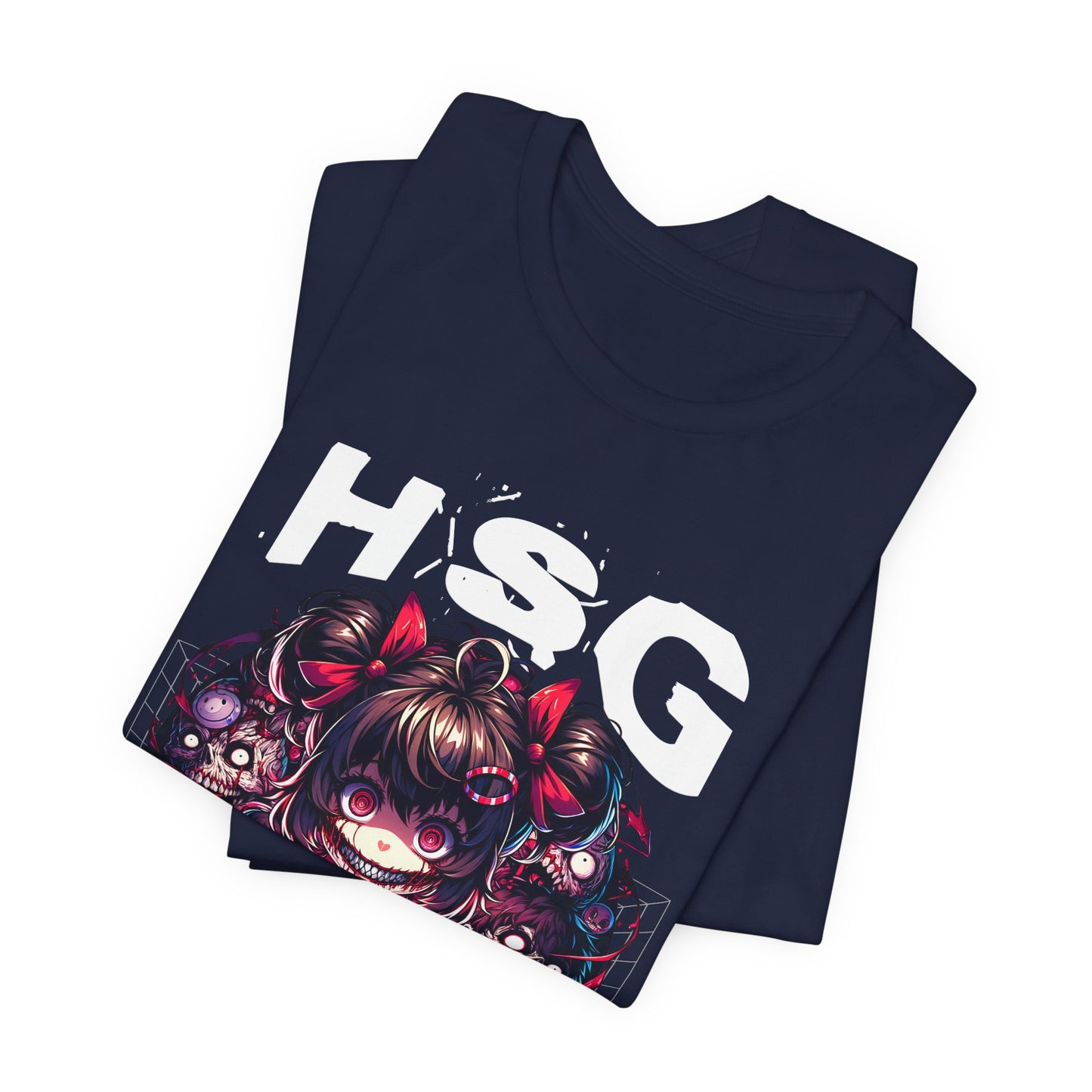 Camiseta de anime psicópata de HSG Apparel | Bella Canvas unisex atrevida 3001