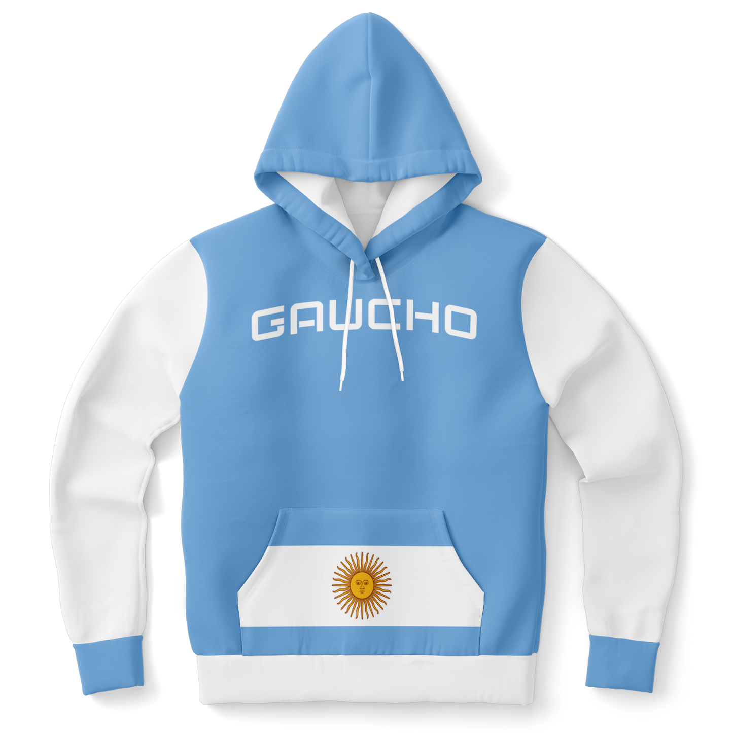 🇦🇷 Latino Roots Hoodie – Gaucho (Blue)
