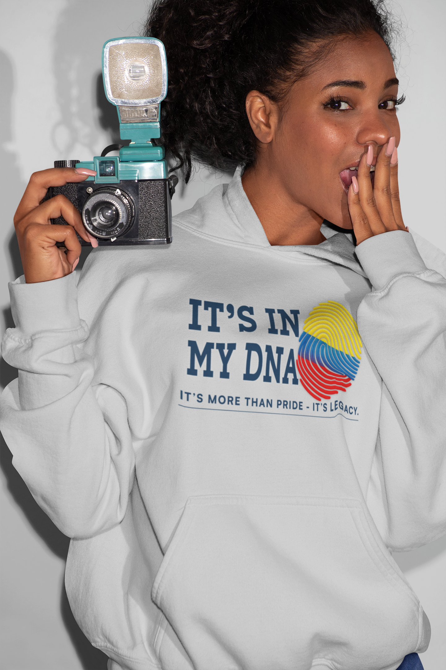 It’s In My DNA™ — Heritage Fingerprint Hoodie Collection