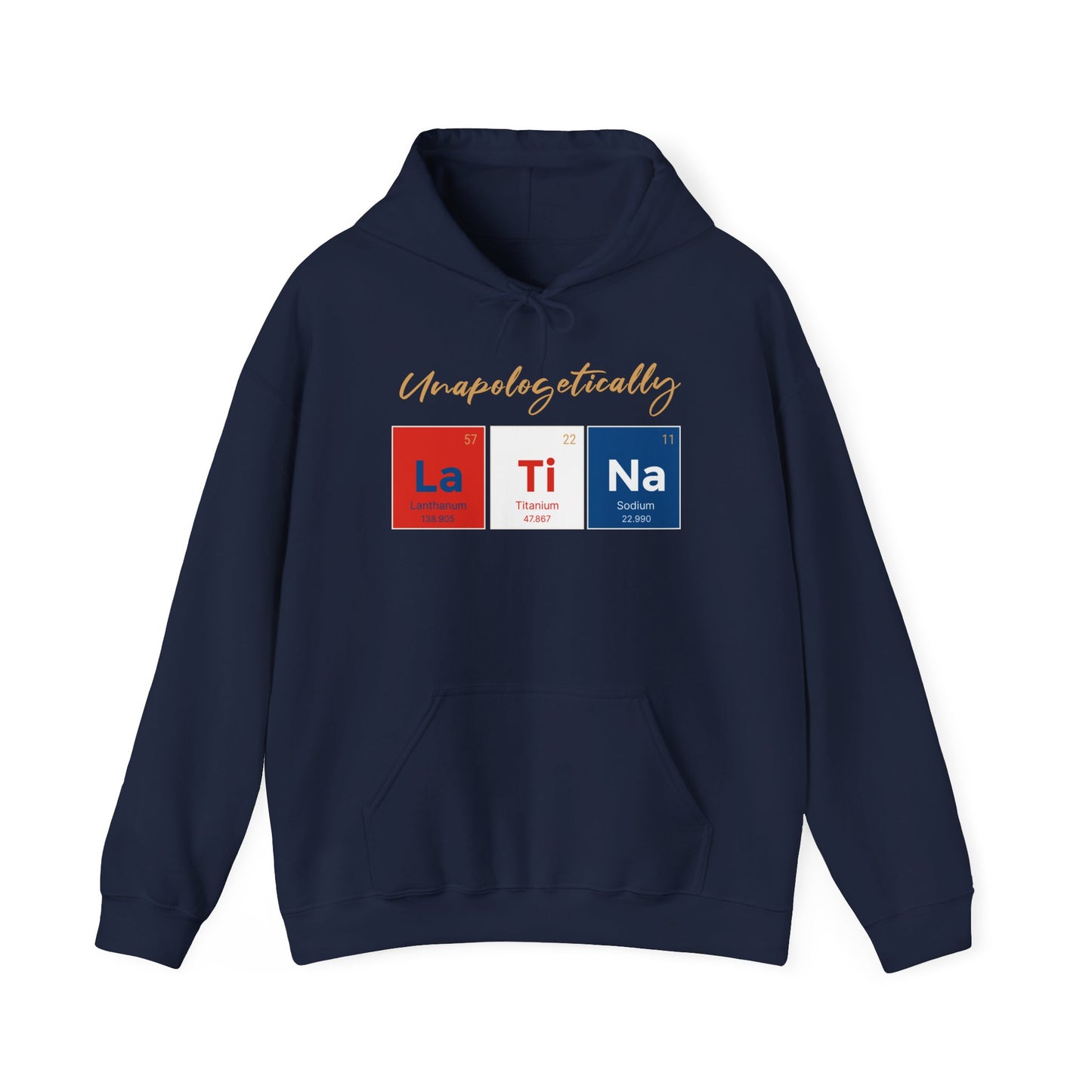 Unapologetically Latina™ – Cuba Periodic Table Hoodie