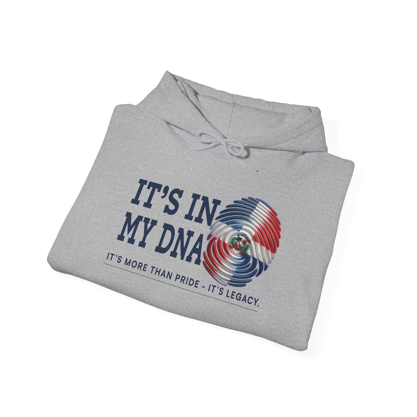 It’s In My DNA™ – Dominican Republic Heritage Fingerprint Hoodie