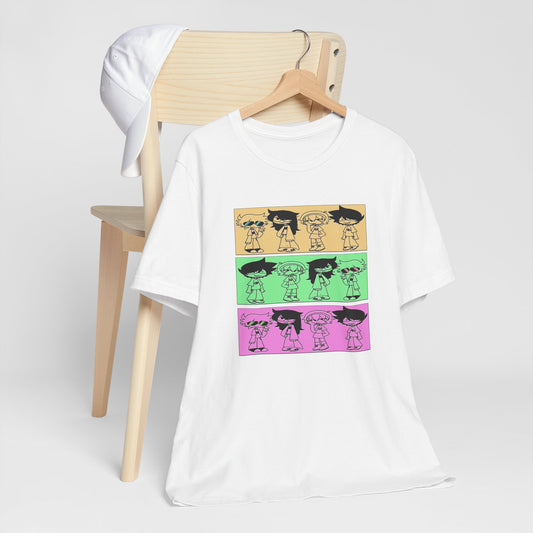 Sharky's Comic Strip Character Tee: A Modern Twist on Graphic Art