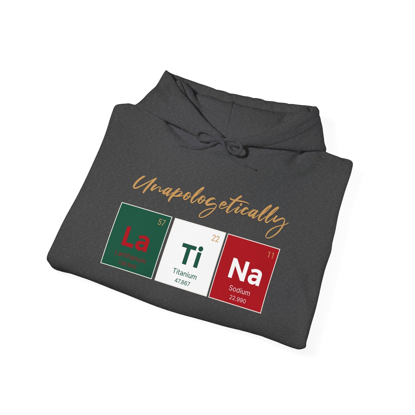 Unapologetically Latina™ – Mexico Periodic Table Hoodie