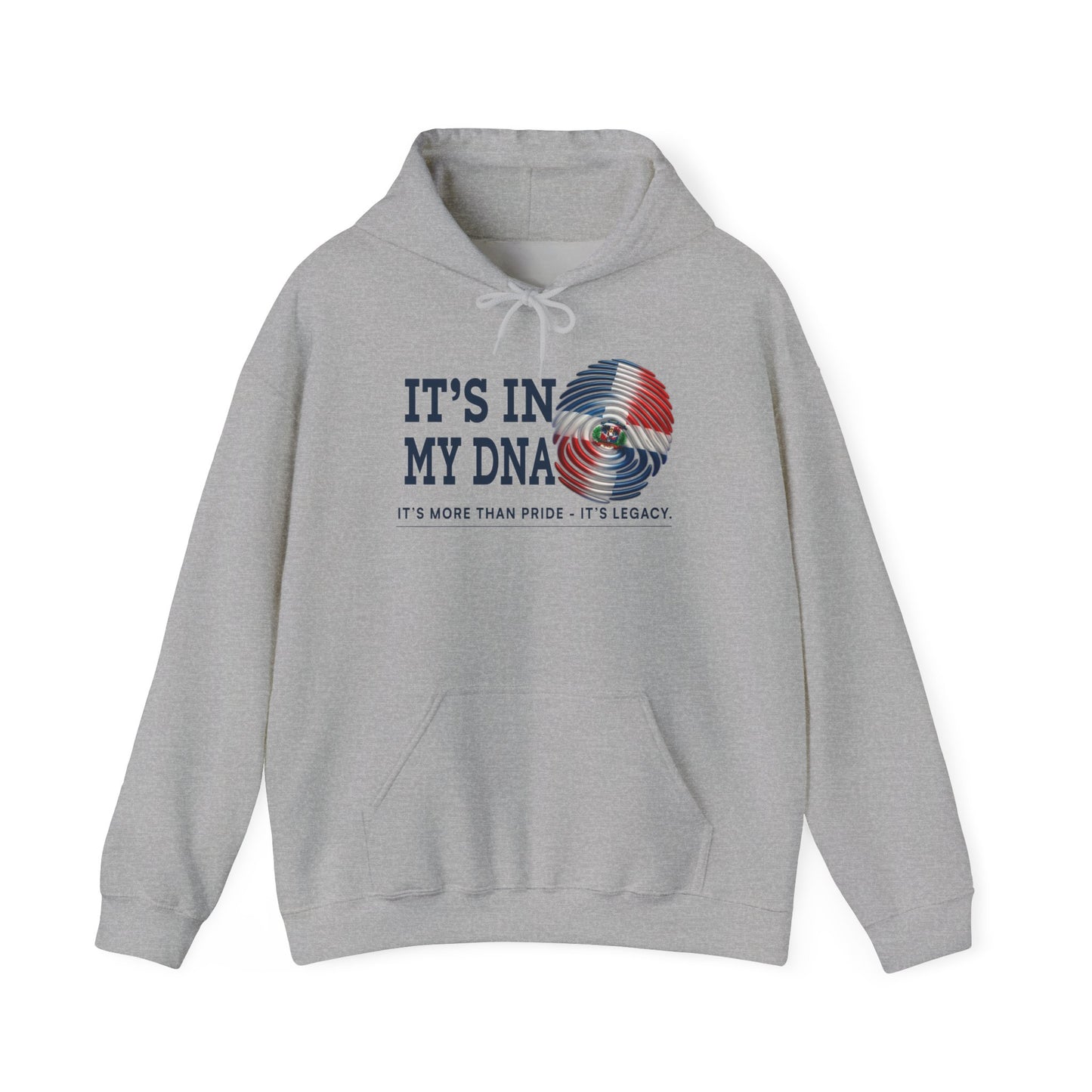 It’s In My DNA™ – Dominican Republic Heritage Fingerprint Hoodie