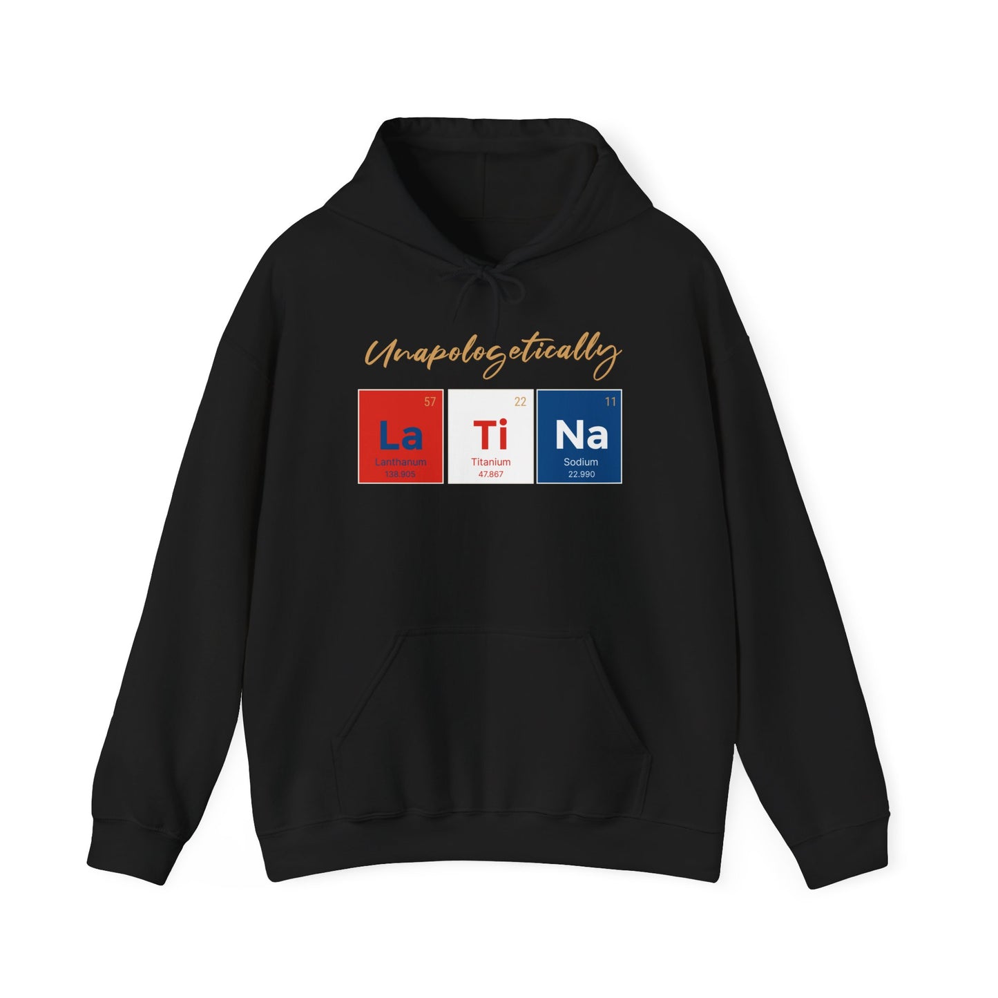 Unapologetically Latina™ – Cuba Periodic Table Hoodie
