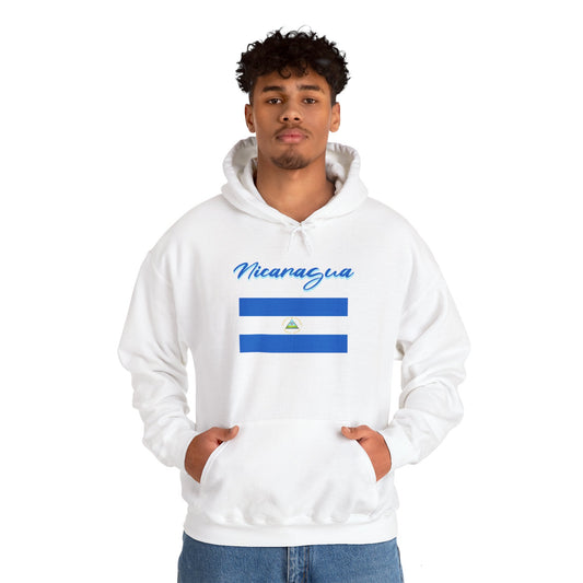 Hispanic Pride Sweatshirt - Flag of Nicaragua Hoodie - Unisex