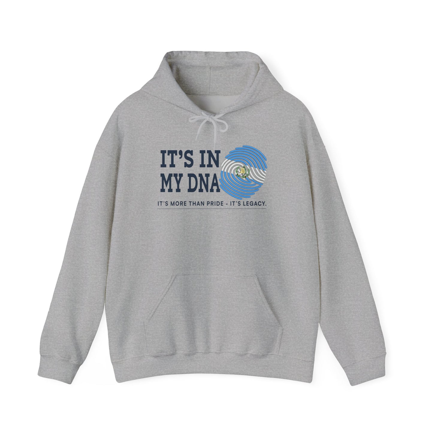 It’s In My DNA™ – Guatemala Cultural Heritage Fingerprint Pullover Hoodie