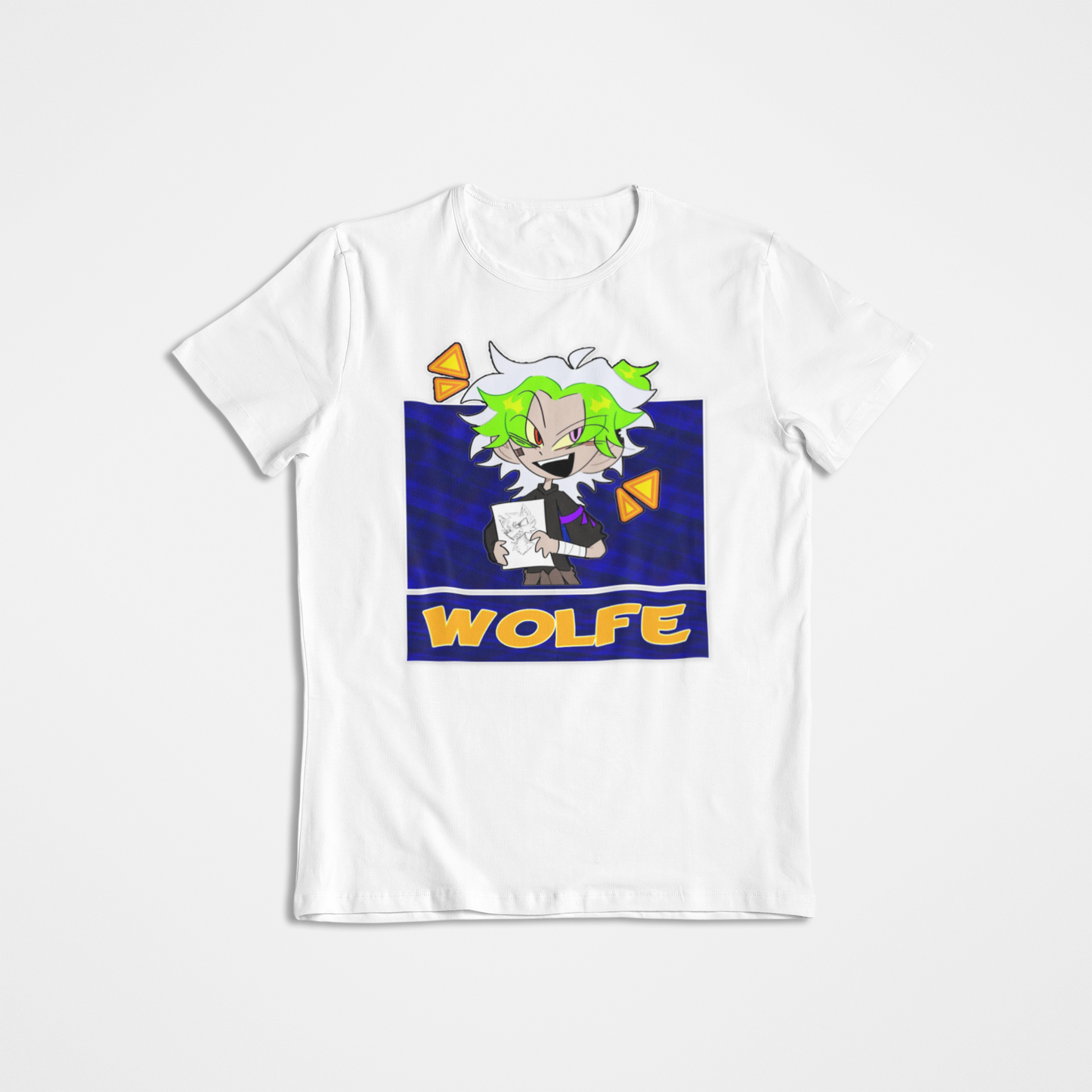 Sharky Collection: ‘Wolfe – Sketch It, Wreck It’ Graphic Tee