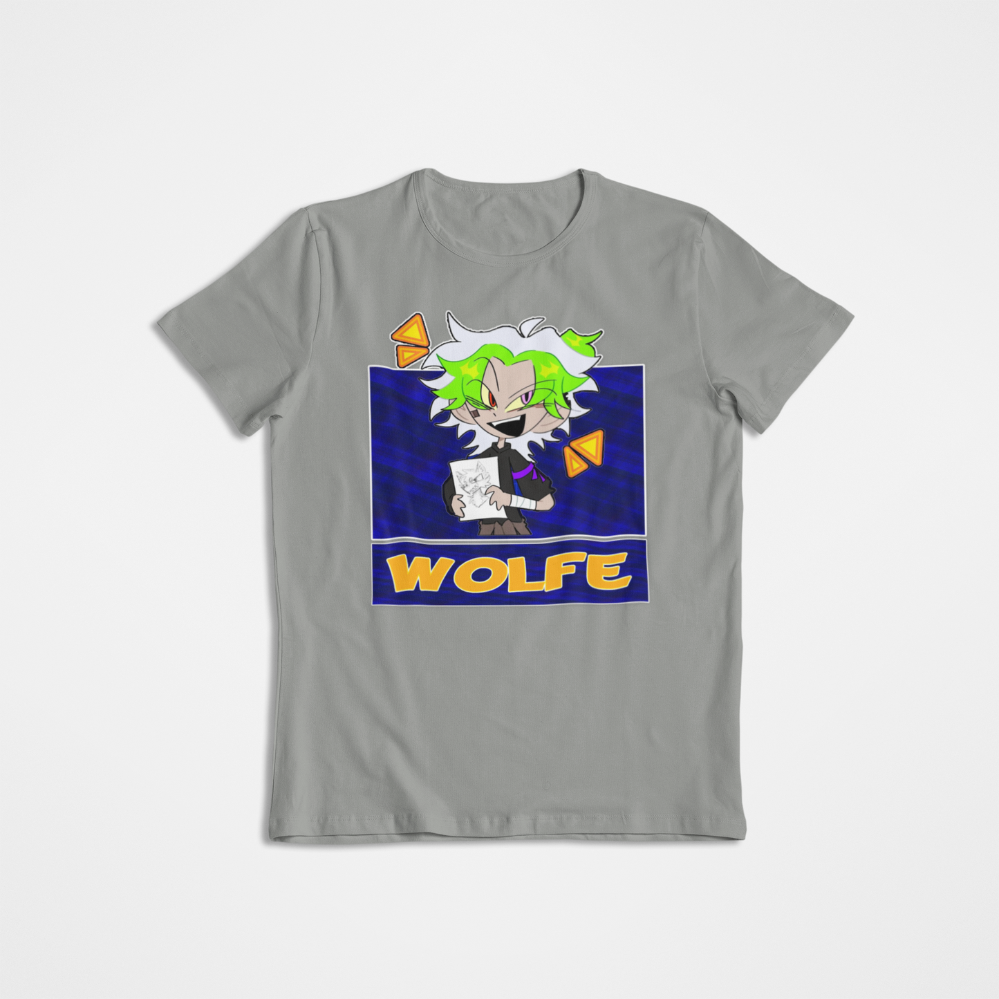 Sharky Collection: ‘Wolfe – Sketch It, Wreck It’ Graphic Tee