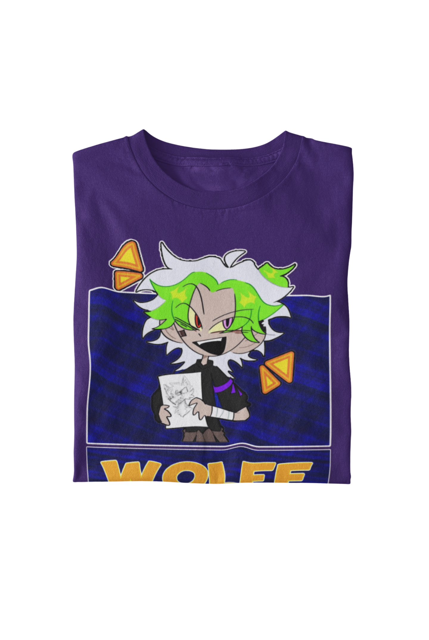 Sharky Collection: ‘Wolfe – Sketch It, Wreck It’ Graphic Tee