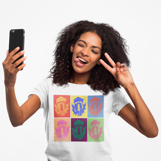 Camiseta unisex con personajes de arte pop inspirada en Andy Warhol Bella Canvas 3001