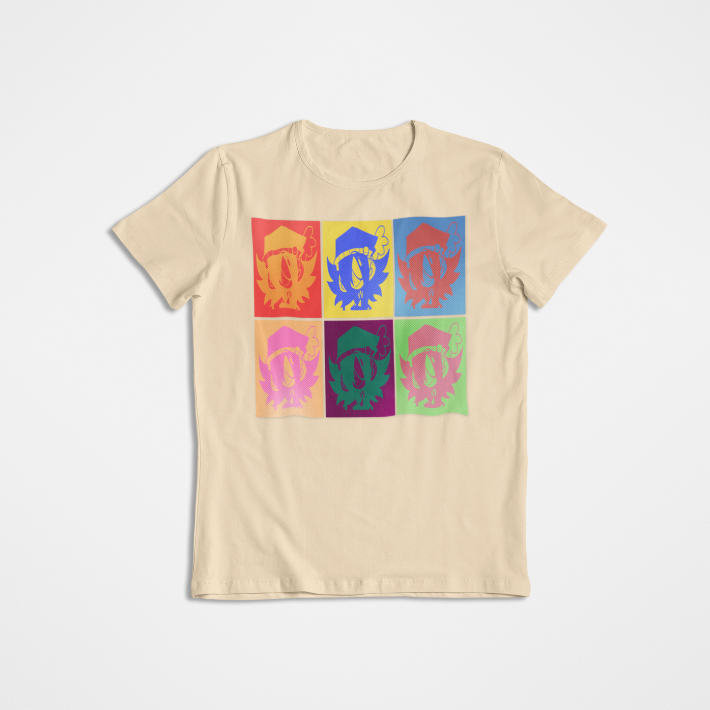 Camiseta unisex con personajes de arte pop inspirada en Andy Warhol Bella Canvas 3001